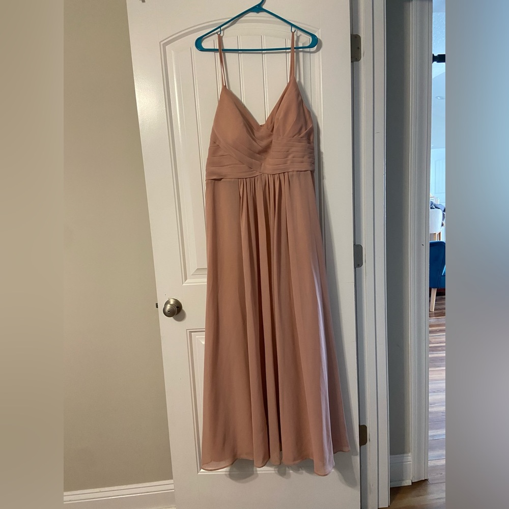 Dusty Rose Bridesmaid Dress. Worn once. Professionally dry cleaned.